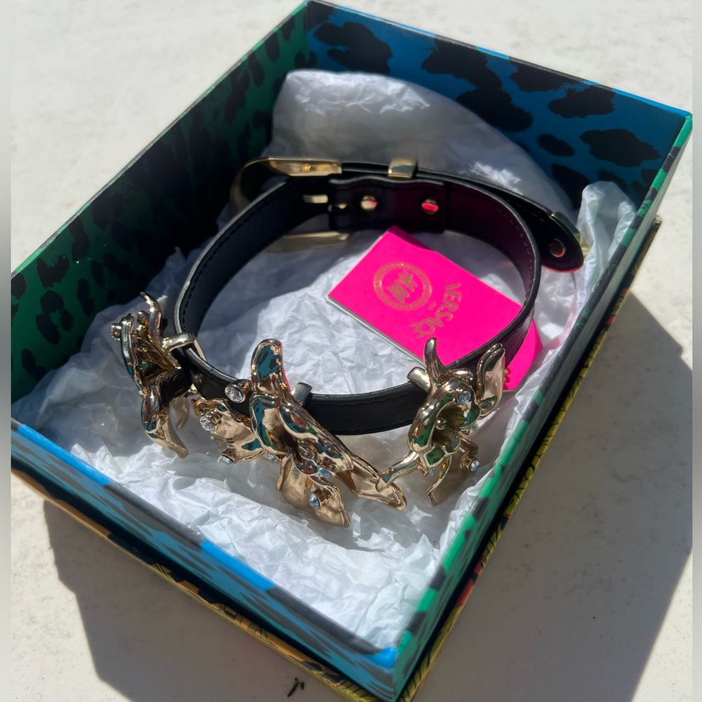 Versace for H&M Crystal Accent Butterfly Statement Necklace - Picture 6 of 6